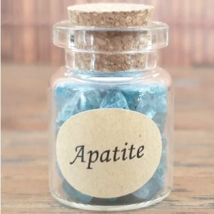 Bouteille Pierres Roulées Apatite