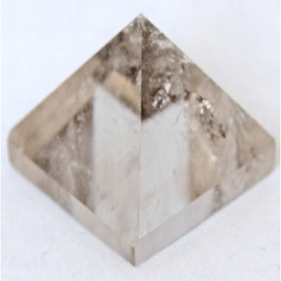 Pyramide en Cristal de Roche Fumé 30mm – Image 3