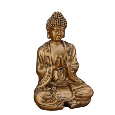 Statue Bouddha de la Méditation or – Image 3