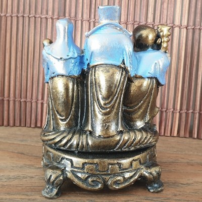 Statue Les 3 Sages Immortels bleus – Image 2