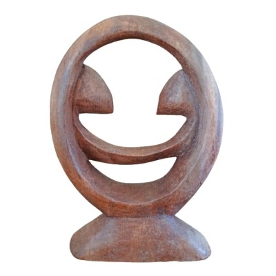 Statue Couple Abstrait Amoureux 20cm – Image 2