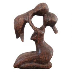 Statue Mère et son Enfant 10cm