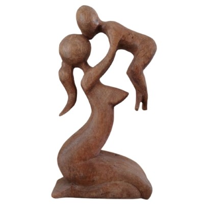 Statue Mère et son Enfant 20cm – Image 3