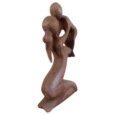 Statue Mère et son Enfant 20cm – Image 2
