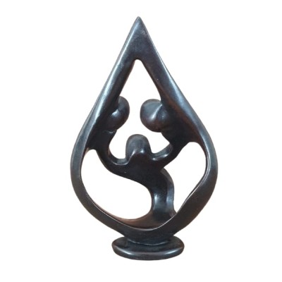Statue Famille Sereine 20cm – Image 2