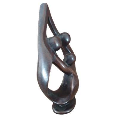 Statue Famille Sereine 20cm – Image 3