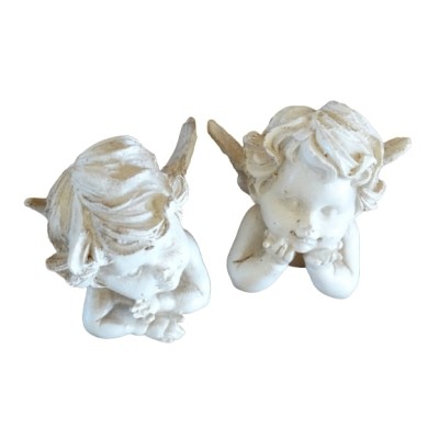 Statues Anges Chérubins Penseurs – Image 3