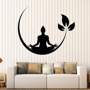 Sticker Yoga Méditation