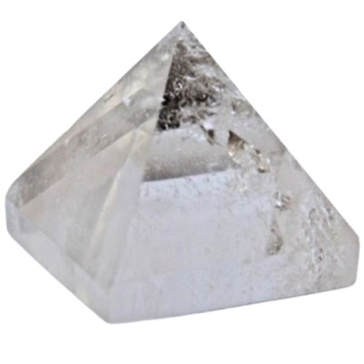 Pyramide en Cristal de Roche Fumé 30mm – Image 2