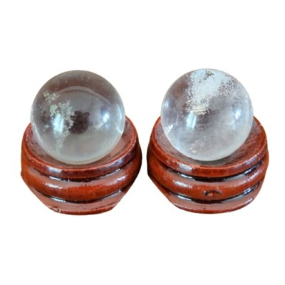 Boules de Cristal de Roche 20mm – Image 2