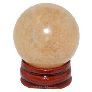 Boule de Jade jaune 35mm