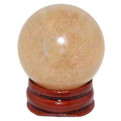 Boule de Jade jaune 35mm