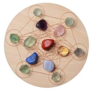 Etoile 7 Chakras et Fluorite