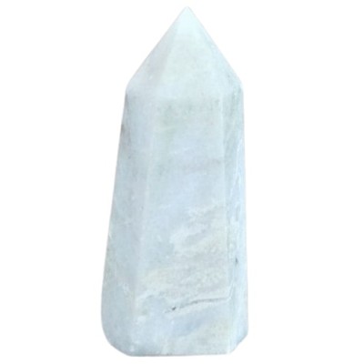 Pointe Obélisque Chakra en Amazonite – Image 2