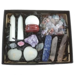 Coffret Chakra ensemble en Pierre Luminous