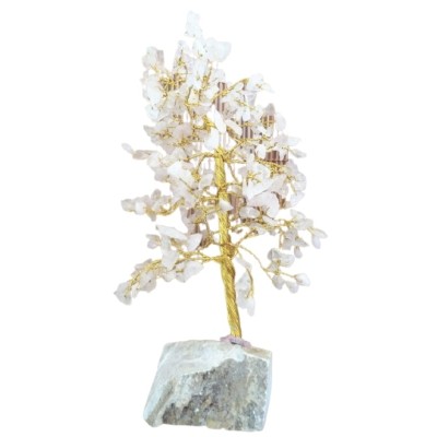 Grand Arbre à Pierres en Quartz rose – Image 2