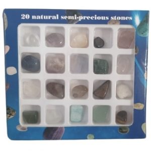 Coffret de 20 Pierres Roulées Naturelles