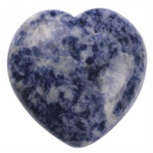 Coeur en Sodalite 30mm