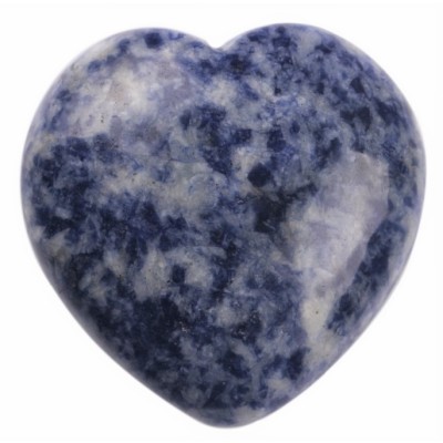 Coeur en Sodalite 30mm