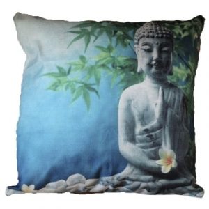 Housse de Coussin Bouddha Thai de la Prière