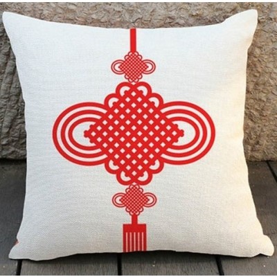 Housse de Coussin Trois Noeuds Mystiques – Image 2