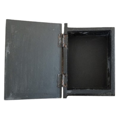 Boîte Bouddha noir et argent 19cm – Image 3