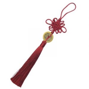 Grand Talisman Feu Pièce de Monnaie Chinoise