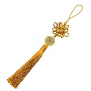 Grand Talisman Terre Pièce de Monnaie Chinoise