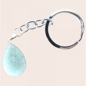 Porte Clés Goutte en Aventurine verte