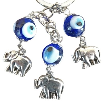 Porte Clés Talisman Eléphants – Image 2