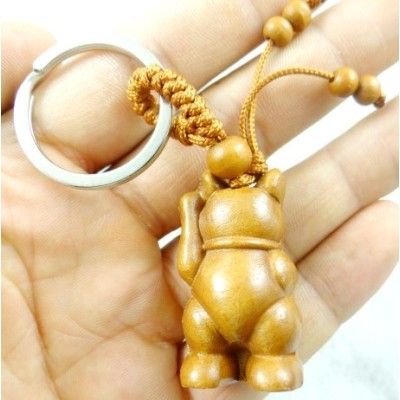 Porte Clés Chat Maneki Neko – Image 3