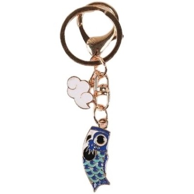 Porte Clés Koinobori bleu