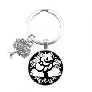 Porte Clés Arbre de Vie Aum
