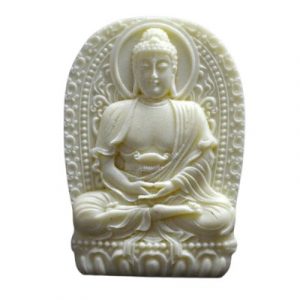 Suspension Bouddha de la Prière beige