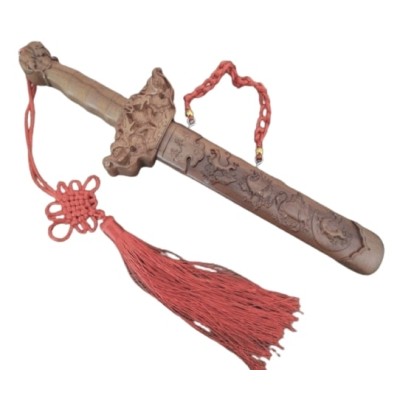 Suspension Epée des 4 Animaux Célestes 30cm