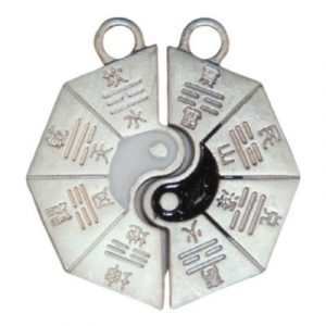 Pendentifs Couple Bagua Yin Yang