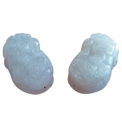 Double Pi Yao en Quartz rose – Image 3
