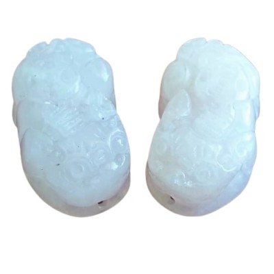 Double Pi Yao en Quartz rose – Image 2