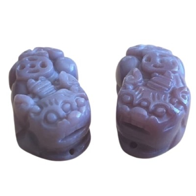 Double Pi Yao en Agate mousse – Image 2