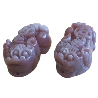 Double Pi Yao en Agate mousse – Image 3