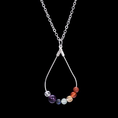 Collier Pendentif Boucle des 7 Chakras – Image 2