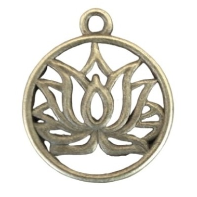 Pendentif Lotus de l'Harmonie bronze