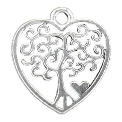 Pendentif Arbre de Vie argenté