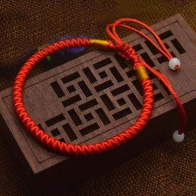 Bracelet Tibétain Fils rouge – Image 3