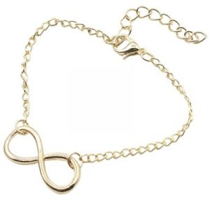 Bracelet 8 de l'Infini doré