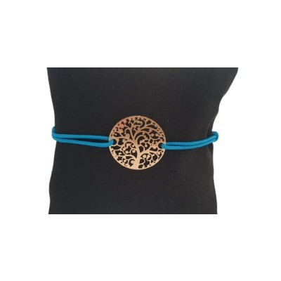 Bracelet turquoise Arbre de Vie doré – Image 2