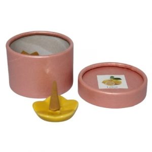 Coffret Encens Cônes senteur Citron