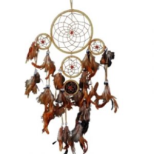 Grand Attrape Rêves marron