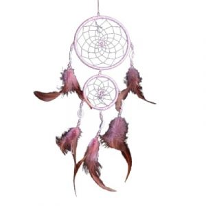 Attrape Rêves Plumes roses
