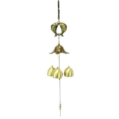 Carillon Double Carpes Koi 3 Clochettes – Image 3